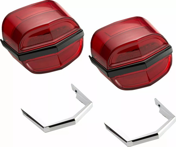 Ciro Taillights Tri Glide Red Lens 40931