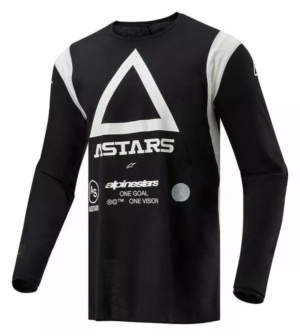 ALPINESTARS(MX) JERSEY TECHDURA BLACK XL 3764524-10-XL