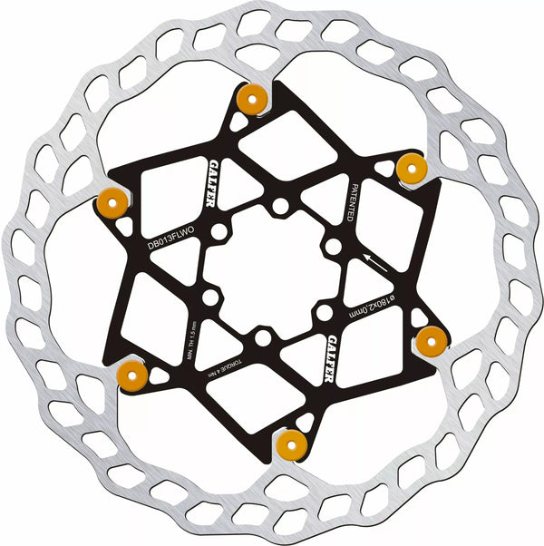 GALFER DISC WAVE FLOAT 180X2.0MM OR DB013FLWO