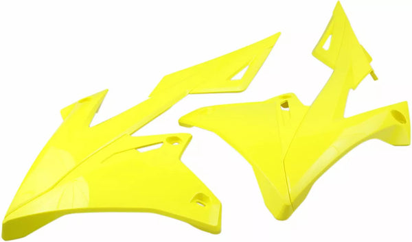 UFO SHROUD RAD RMZ450 18- YELLOW SU04941#102