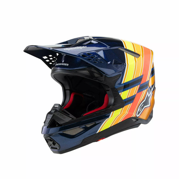 ALPINESTARS(MX) HELMET S-M10 TLD25 BL/OR/YL XL 8300325-7156-XL