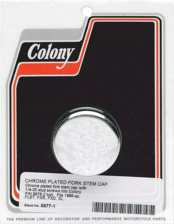 COLONY CAP STEM BOLT CHR 9977-1