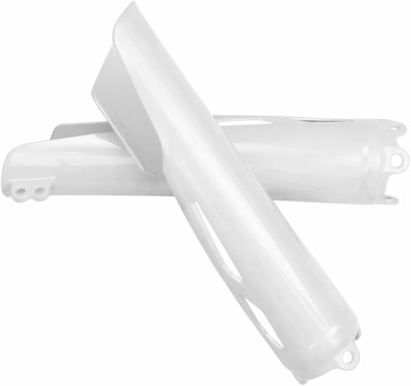 UFO FORK COVERS CRF R/RX 19- WHT HO04695#041