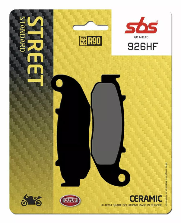SBS BRAKE PAD CAR/CER 926HF