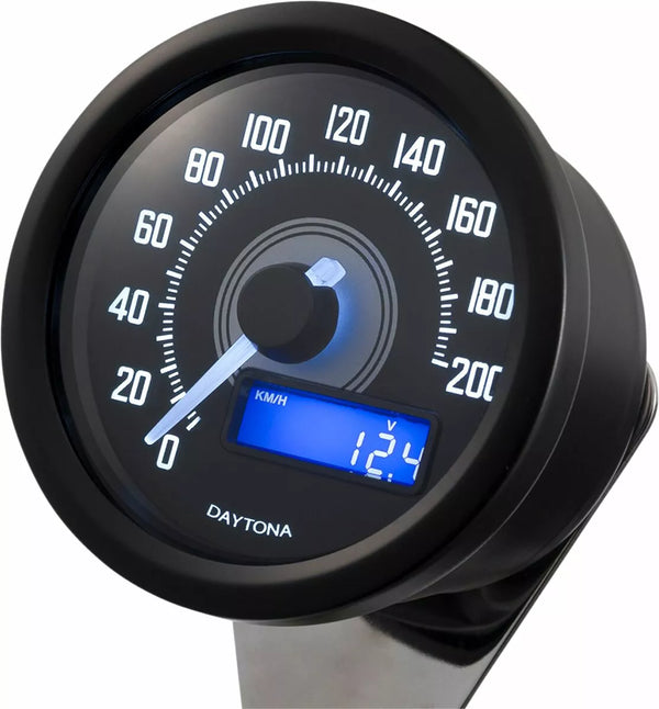 DAYTONA VELONA60 SPEEDOMETER 200 BLACK 86863