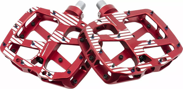E*THIRTEEN FLAT PEDAL ALU RED PD2UPA-101