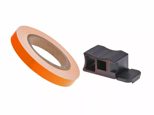 101 OCTANE RIM TAPE 6M X 7 MM NEON ORANGE IP34967