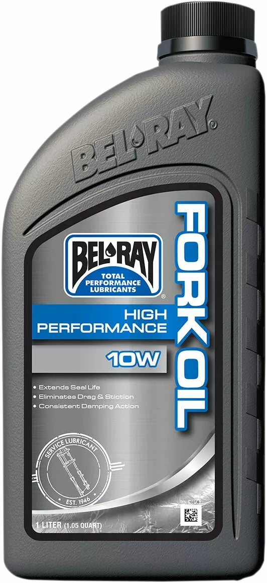 BEL-RAY OIL FORK HIGH PERF 10W 1L 99320-B1LW