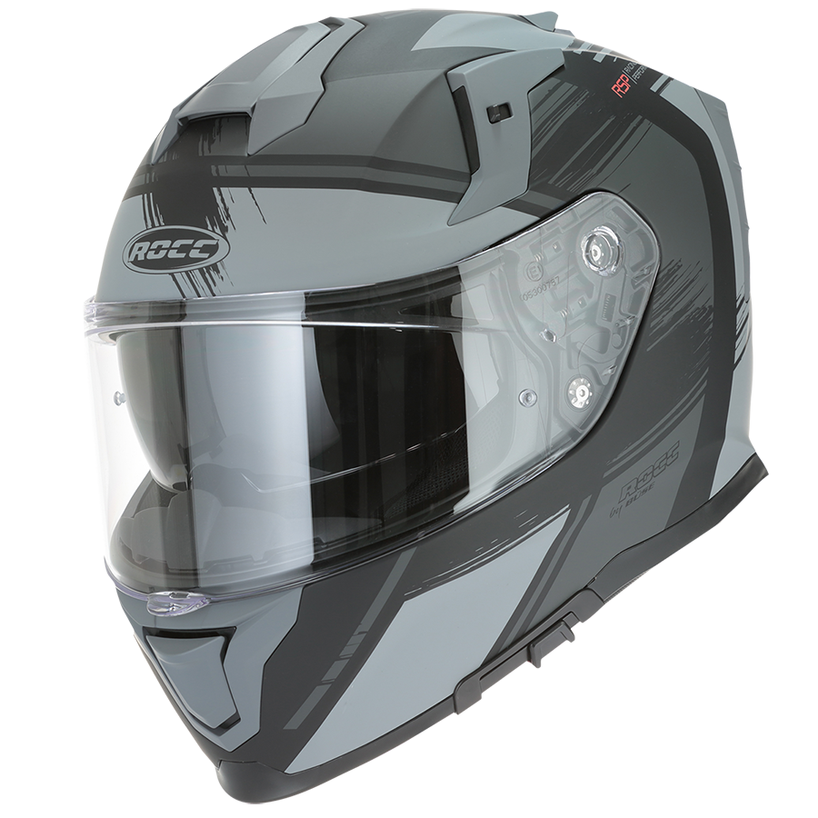 ROCC 341 Integral MC Helmet Black /Gray