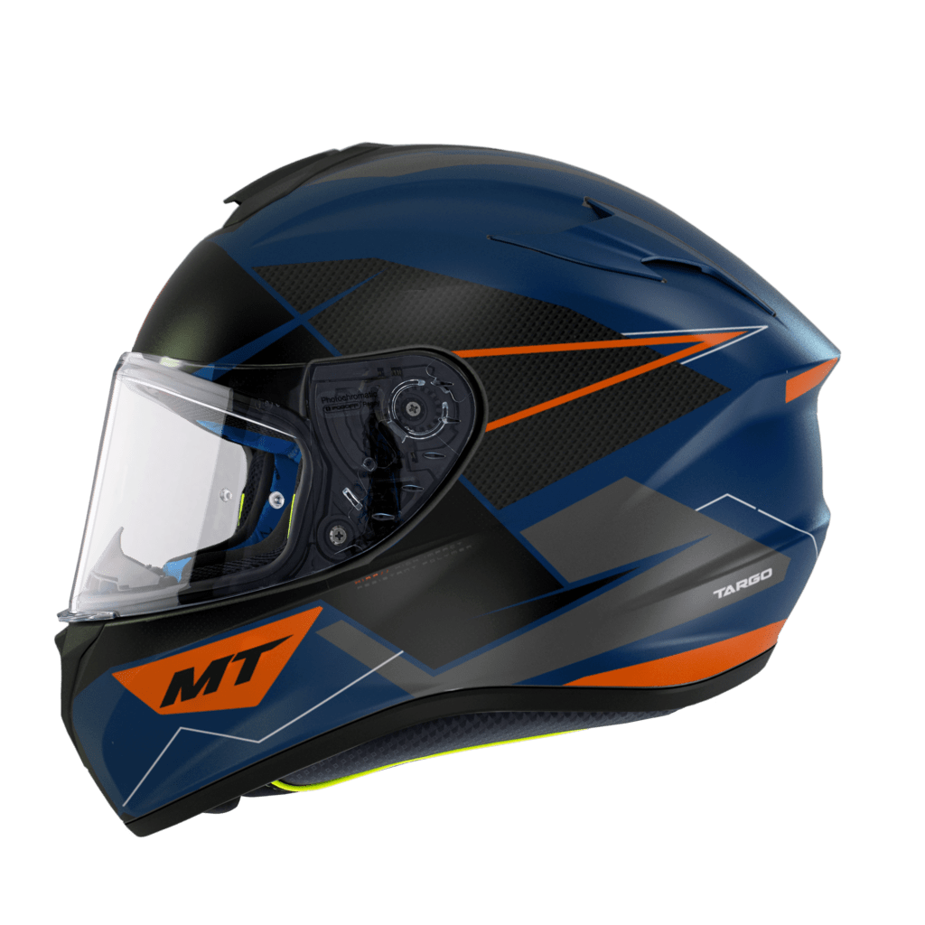 MT Helmets Integral Mc-Hjälm Targo Podium Azul