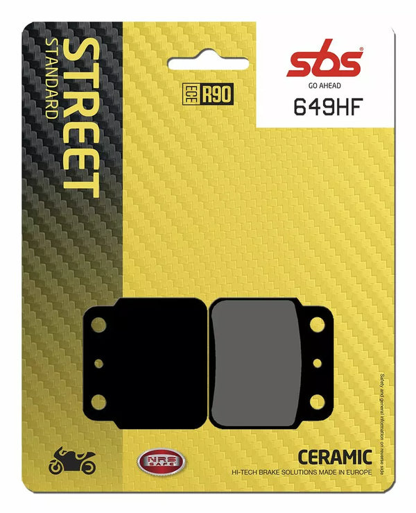 SBS BRAKE PAD CAR/CER 649HF