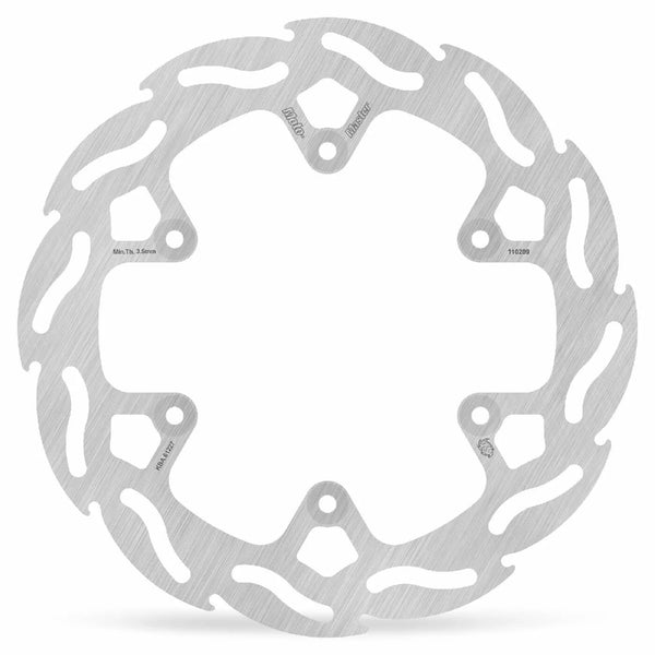 MOTO-MASTER BRAKE DISC FLAME REAR 110209