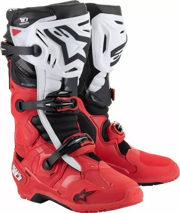 ALPINESTARS(MX) BOOT TECH 10 ENDURO BRIGHT RED 2010025-3016-13