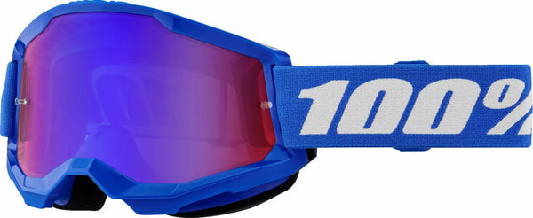 100% Goggle ST2 BLUE MR RD/BL 50028-00014