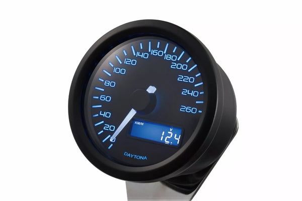 DAYTONA VELONA60 SPEEDOMETER 260 BLUE 86861