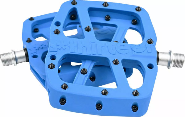 E*THIRTEEN FLAT PEDAL BLUE PD2USA-102
