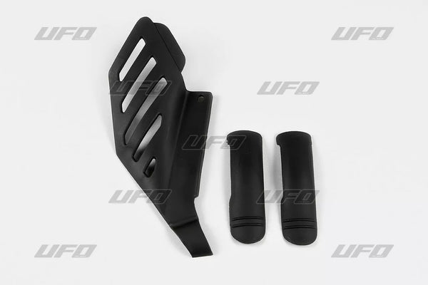 UFO FRAMEGUARDS KTM 05-06 BLK KT03087#001