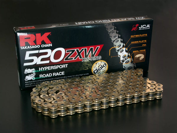 RK Chain RK520ZXW GG 124R GB520ZXW-124-CLF