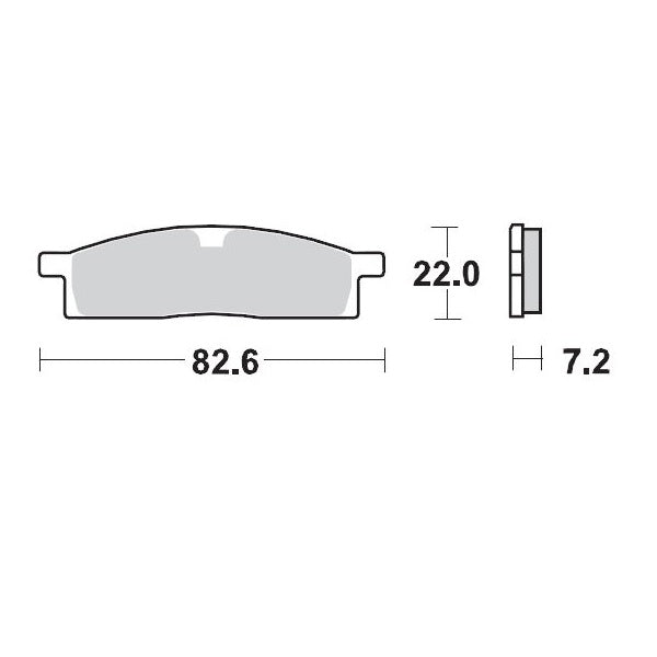 Moto-Master Brake Pad Racing 091211