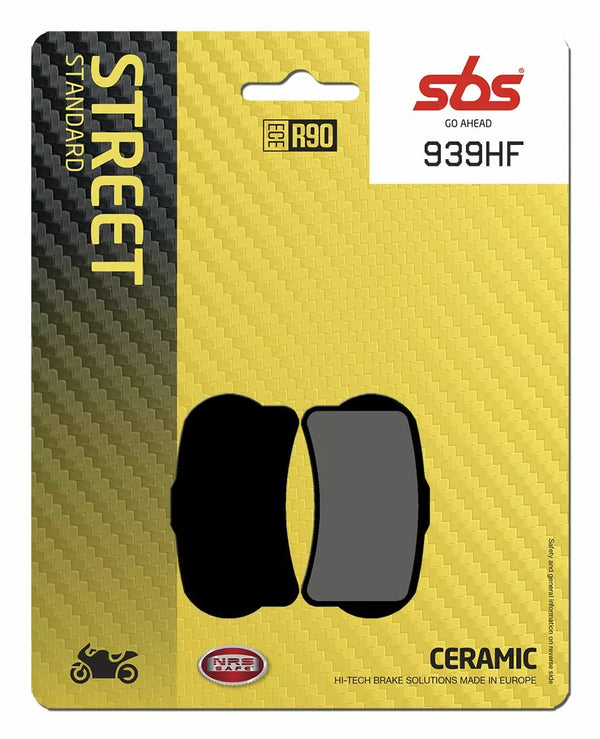 SBS BRAKE PAD CAR/CER 939HF