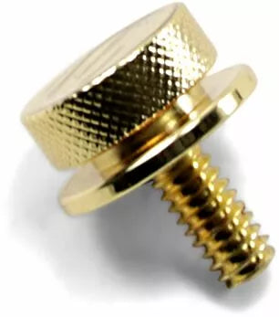 SADDLEMEN SEAT KNOB GOLD 1/4 - 20 8909GO