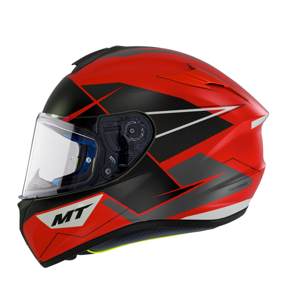 MT Helmets Integral Mc-Hjälm Targo Podium Rojo