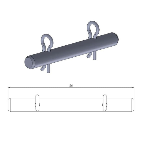 Moto-Master Brake Pad Pin 213033