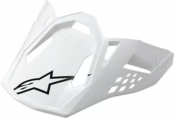 ALPINESTARS(MX) VISOR SM10/SM8 WHITE GLOSS 8981019-2180-OS