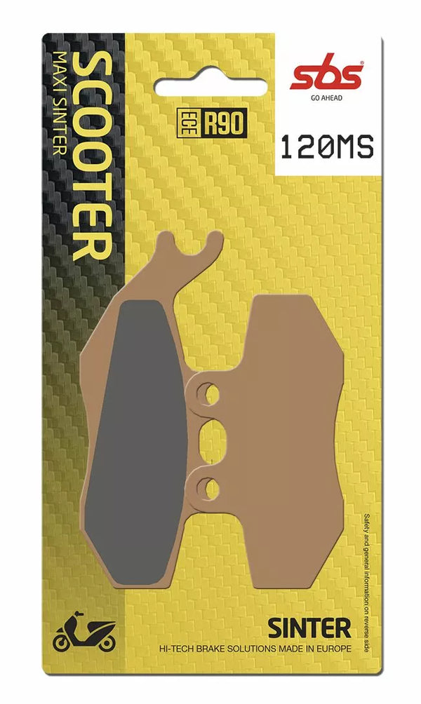 SBS BRAKE PAD SINT SCOOT 120MS