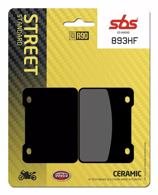 SBS BRAKE PAD CAR/CER 893HF