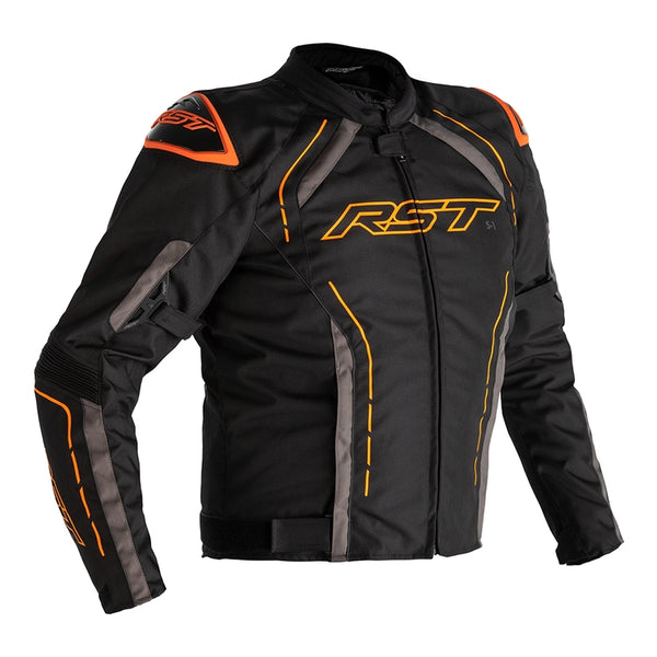 RST S-1 Jacket Textile Black/Gray/Orange Size XL 102559org-46