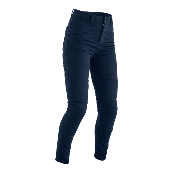RST JEGGING CE Reinforced Ladies Textile Jean - Indigo Blue Size L Short Leg 102624BLU -14