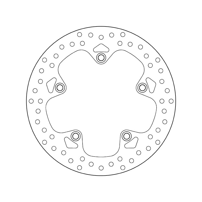 BREMBO Serie Oro Round Fixed Brake Disc 68B407G9