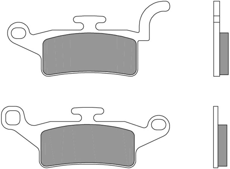 BREMBO Scooter Carbon Ceramic Brake pads - 07093CC 07093