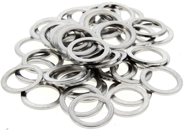 Bihr Aluminum Washers 16x22x1.5mm 50 PiecesR160220GA/50