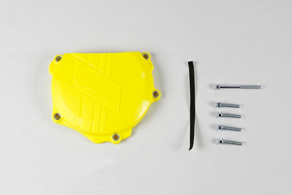 UFO Yellow Clutch Cover Protection Suzuki RM-Z250 AC02407