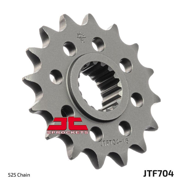JT SPROCKETS Steel Noise-Free Front Sprocket 704 - 525 JTF704.15RB