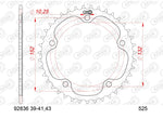 AFAM Steel Standard Rear Sprocket 92836 - 525