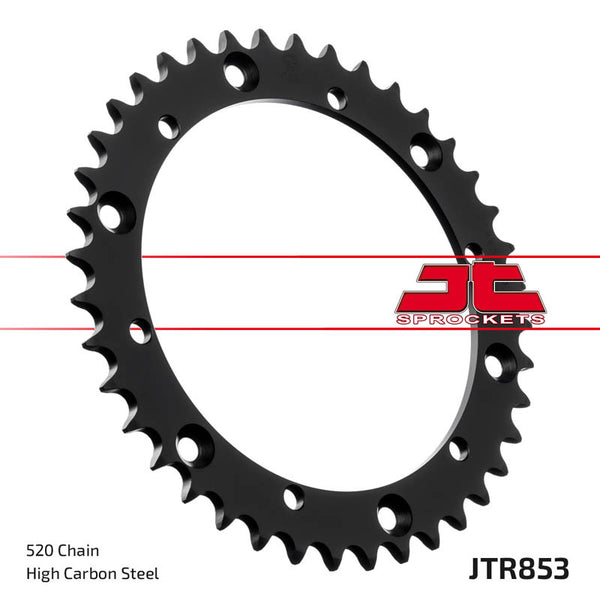 JT SPROCKETS Steel Standard Rear Sprocket 853 - 520 JTR853.43