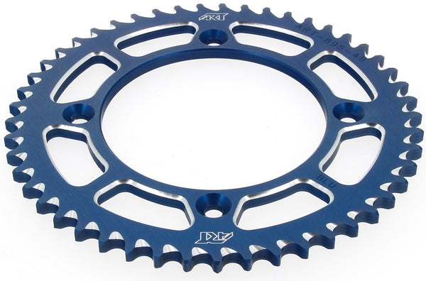 ART Aluminium Ultra-Light Self-Cleaning Rear Sprocket 895 - 520 ART-895A-49-BLUE