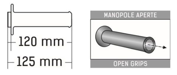 Domino A450 Street Racing Grips Full Diamond A45041C4642B7-0