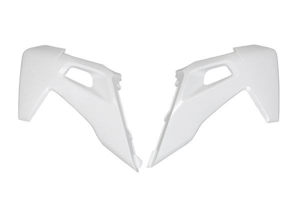 UFO Radiator Covers White Husqvarna FC/TC HU03390#041