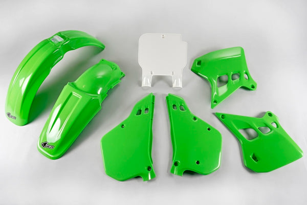 UFO Plastic Kit OEM Color Kawasaki KX125 KAKIT196@999