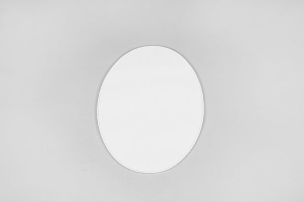 UFO Oval Front Plate Husqvarna White ME08046#W