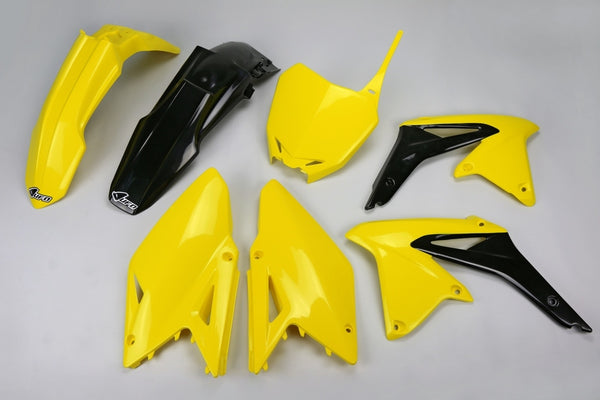 UFO Plastic Kit OEM Color (2014) Yellow/Black Suzuki RM-Z450 SUKIT417@999