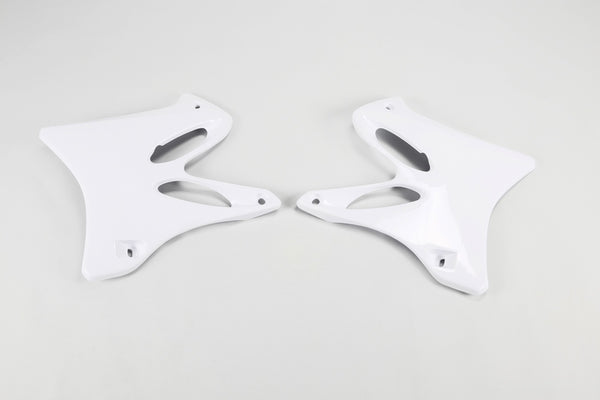 UFO Radiator Covers White Yamaha YA03846#046
