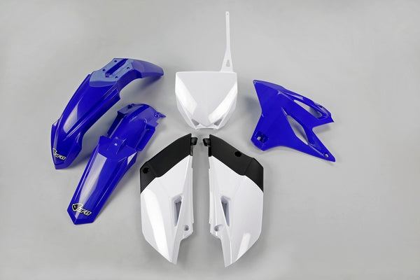 UFO Plastic Kit OEM Color Blue/White Yamaha YZ85 YAKIT320@999