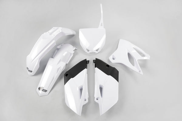 White plastics kit UFO Yamaha YZ85 YAKIT320@046