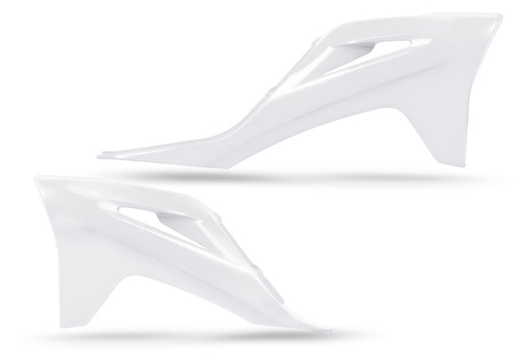 UFO Radiator Covers White Gas Gas MC GG07128#041