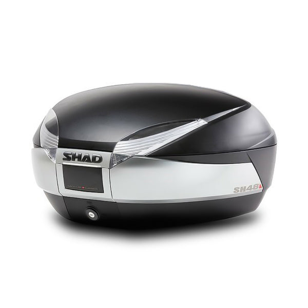 SHAD SH48 Top Case - Black/Titanium (D0B48200)